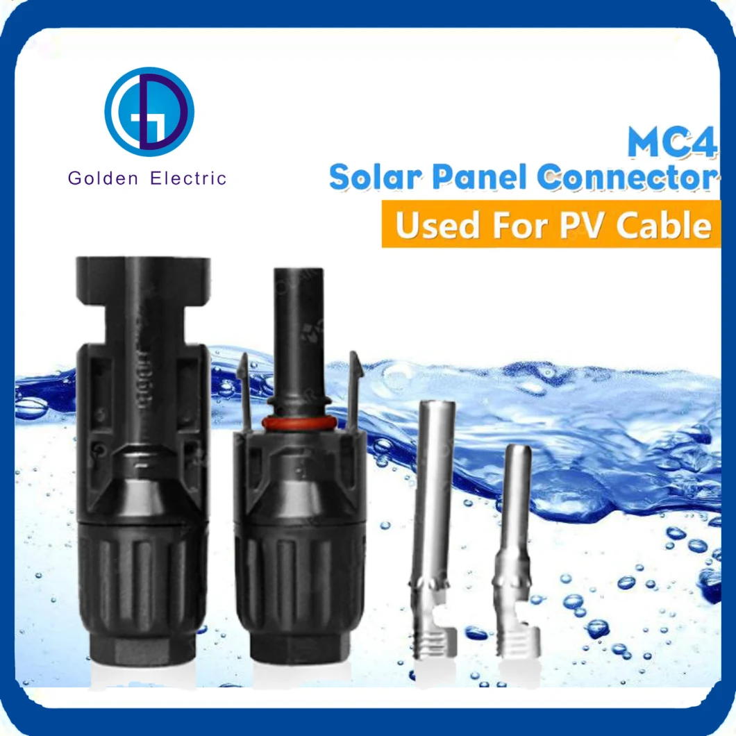 Solar Power System Cable Connector Mc4, Ce TUV and UL Certificate Mc4 PV Solar Cable Connector