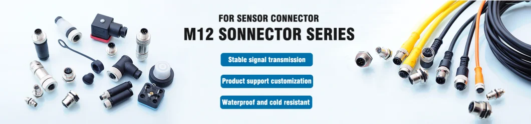 M12 4-Pin Waterproof Round Connector